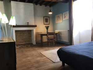 chambre bleue