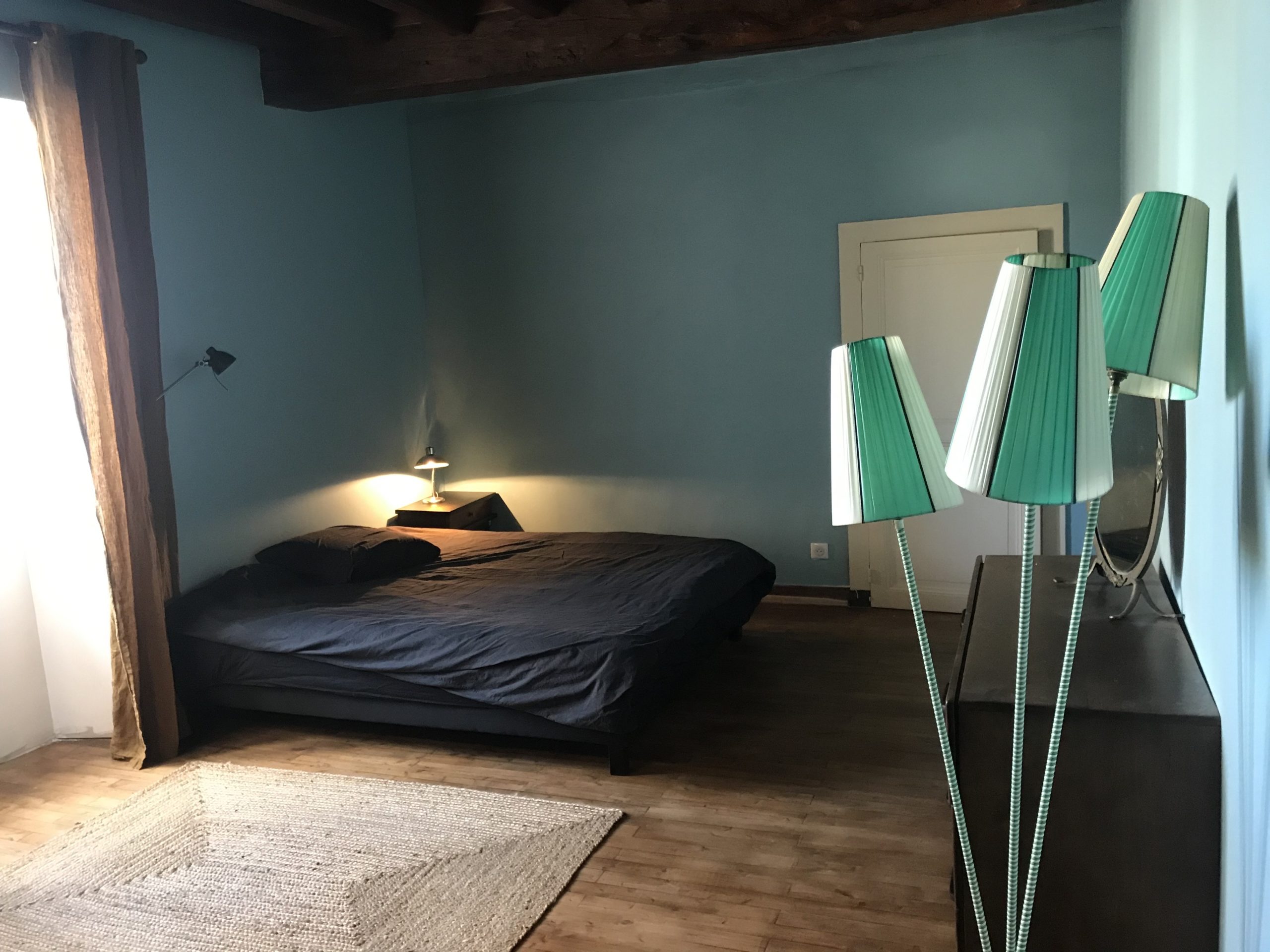 chambre bleue